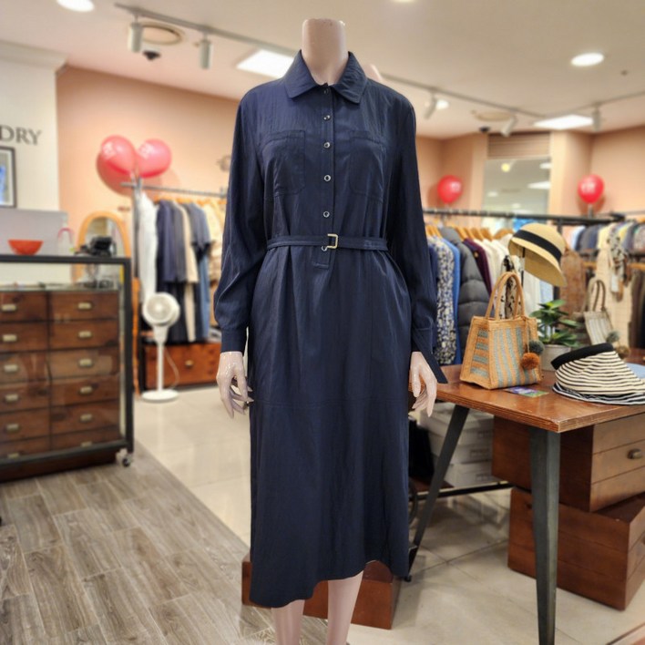 BCBG [올앤선드리] 래티 OP  원피스 _ A4F8O621  55   [NAVY]