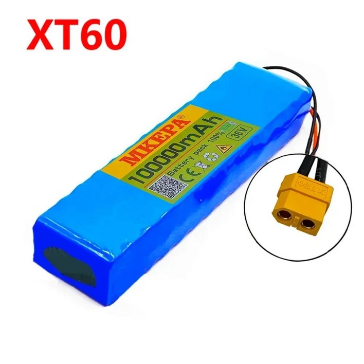전동킥보드배터리 자전거 스쿠터 36V 100000 mAh 36v 전기 배터리 리튬 500W 10s2p