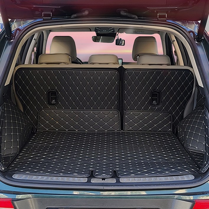 가온 트렁크매트 풀커버 세트 차박매트 기아 카니발 KA4, 7인승(아웃도어X) (20.8~23.10)