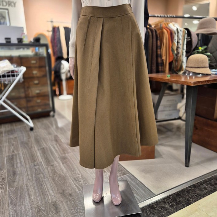 올앤선드리  메리 SK 스커트   A4W9S202   73   DBEIGE