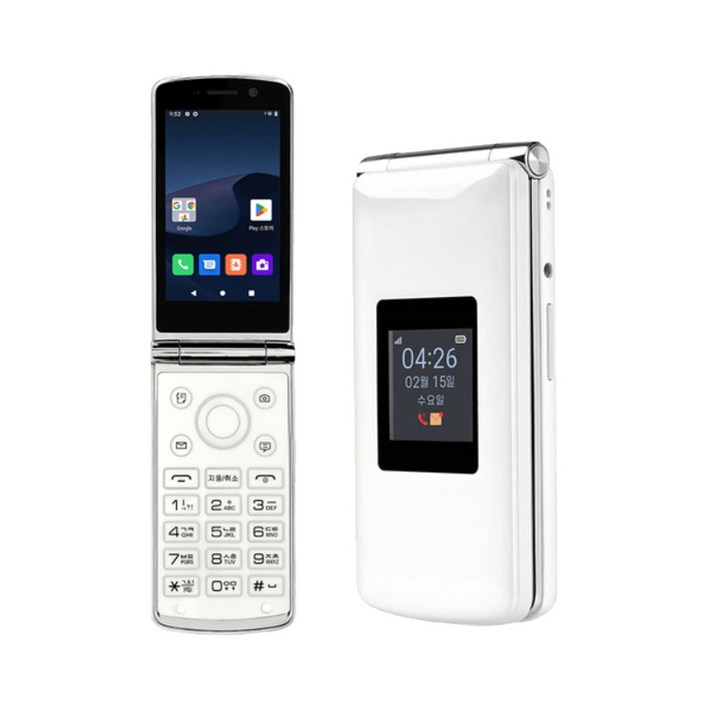 에이루트 A1 에이원 스마트 폴더폰 공기계 미개봉 미사용 새제품 AMF1000, 16GB, 화이트 에이루트 A1 에이원 스마트 폴더폰 공기계 미개봉 미사용 새제품 AMF1000, 16GB, 화이트
