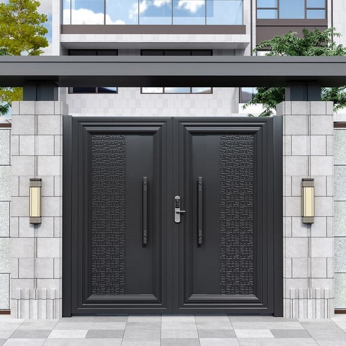 전원주택대문 단독주택 대문 대문종류 견적 목재 시공, 스타일 7