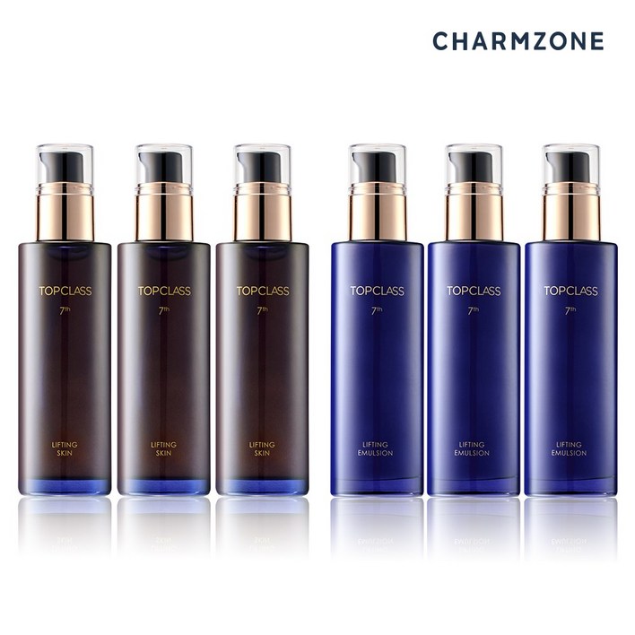 참존 3+3 탑클래스 리프팅 듀오 스킨 로션 120ML 총6개