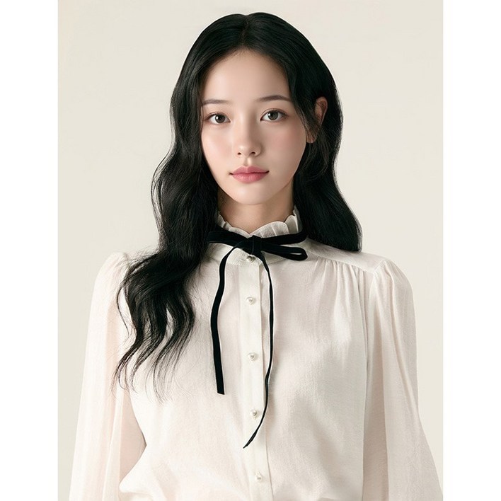 로엠  하이넥 블라우스RMBLG11S11