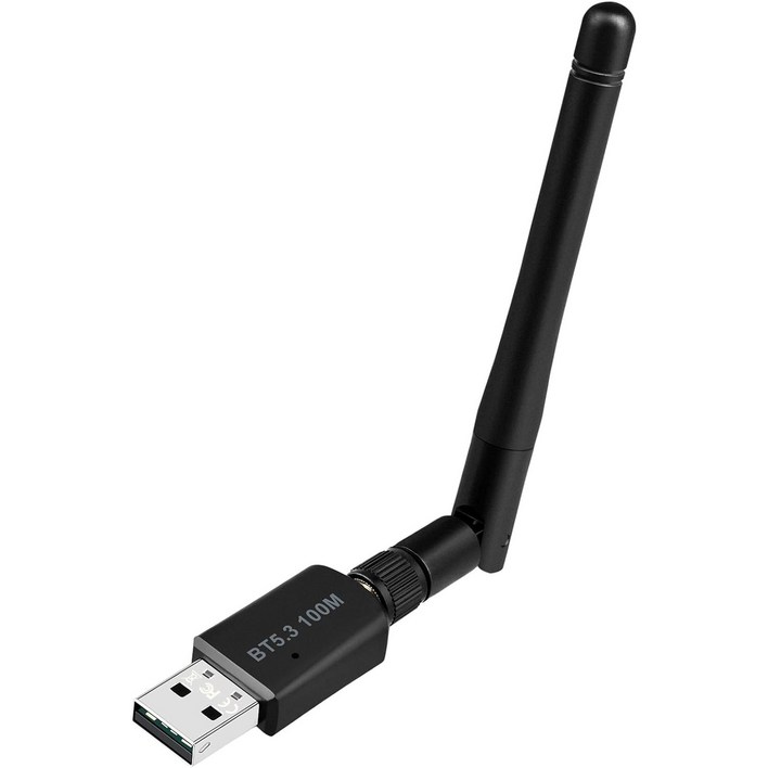 프리라이프 - 하이 게인 무선 블루투스 5.3 어댑터 USB 동글 연결 최대 100m