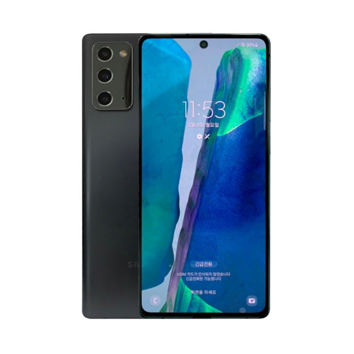 삼성전자 갤럭시 노트20 공기계 자급제 리퍼폰 필름부착 정품케이스 평생보증 ABC모바일 중고
