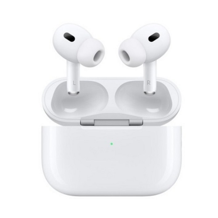 Apple 2023 에어팟 프로 2세대 USBC 블루투스 이어폰 화이트 MTJV3KHA, 화이트, MTJV3KHA