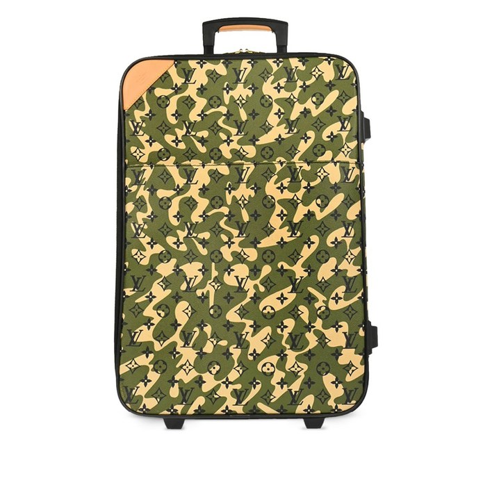 루이 비통 중고 2008 모노그램 카무플라주 여행용 캐리어