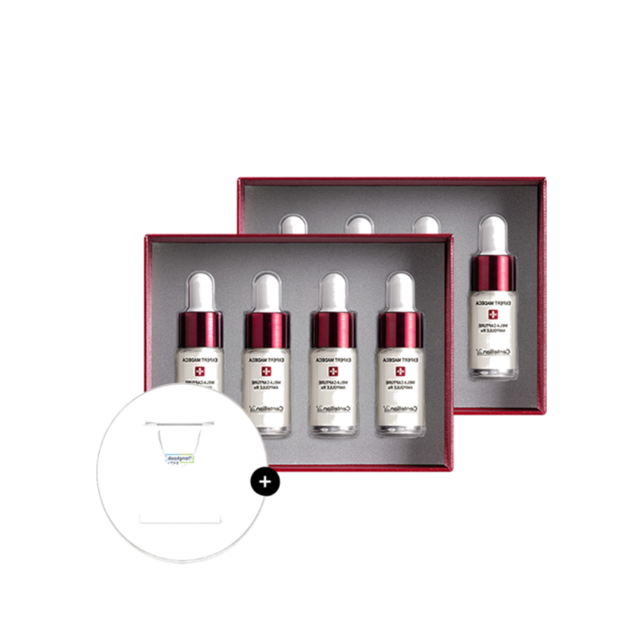 동국제약 센텔리안24 엑스퍼트 마데카 멜라캡처 앰플Rx 7ml 4개입 x 2박스 + 쇼핑백 레티놀 비타민c앰플 비타민c세럼 수분앰플 잡티세럼 글루타치온앰플 퍼스트에센스