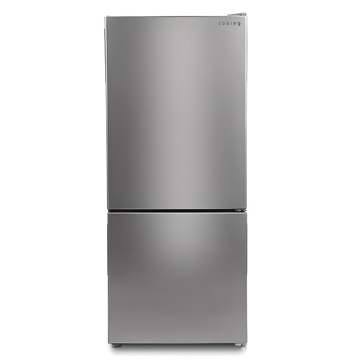 쿠잉전자 메탈 콤비 117L 2도어 냉장고 방문설치, REFC120S