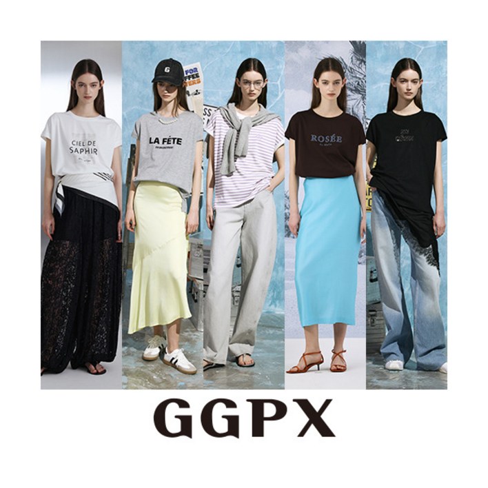 [지지피엑스] (26SS) NEW 아트웍 폰테 티셔츠 5종