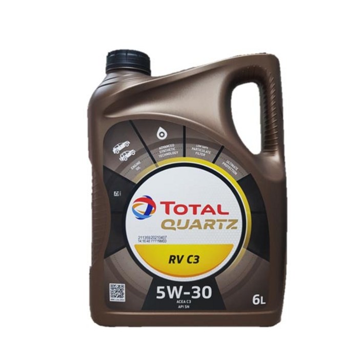 토탈 쿼츠 RV C3 5w30 6리터 디젤 엔진오일