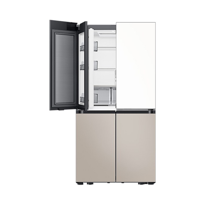 Bespoke AI 하이브리드 4도어 키친핏 Max 633L 푸드 쇼케이스 RM70F64M2ZG