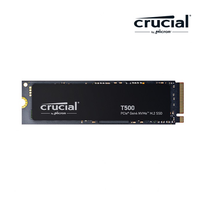 마이크론 Crucial T500 1TB M.2 NVMe SSD 대원CTS (GEN4/TLC/PS5 호환)