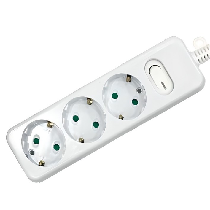 다조아 안전 스위치 멀티탭 3구