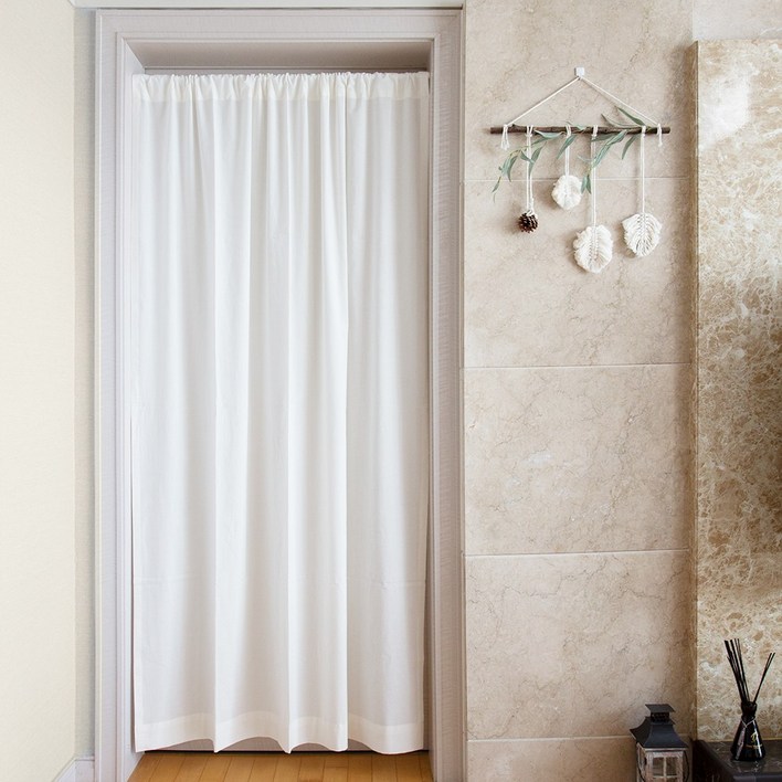 국내 제작 순수 면 100 데일리 광목 가리개 커튼