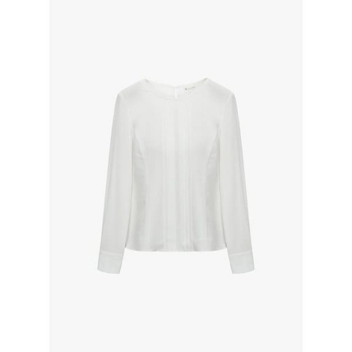 잇미샤 핀턱 라운드 블라우스 ITP1BBL500 1021032