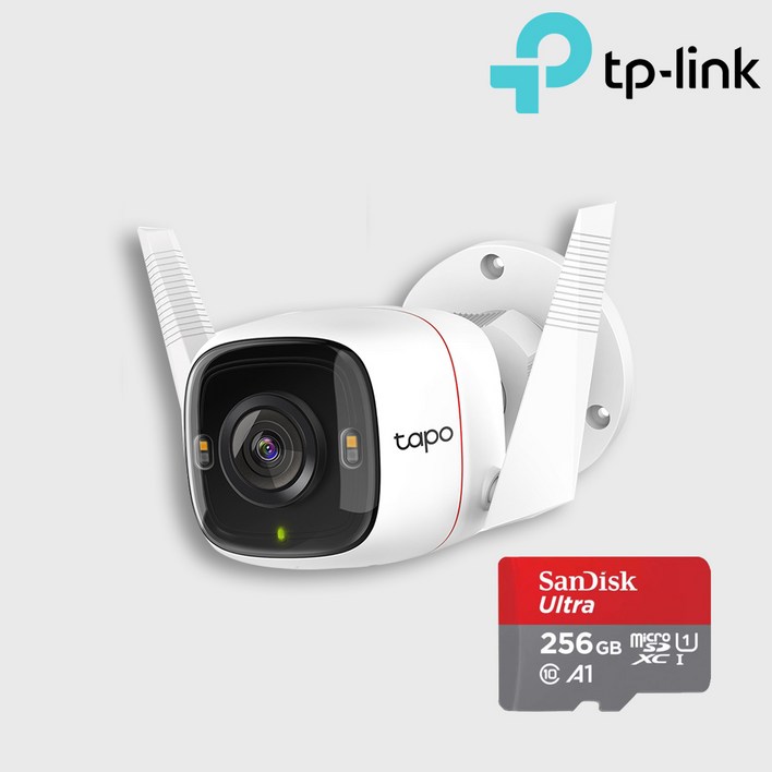 티피링크 Tapo C320WS 홈CCTV Micro SD 카드 256GB