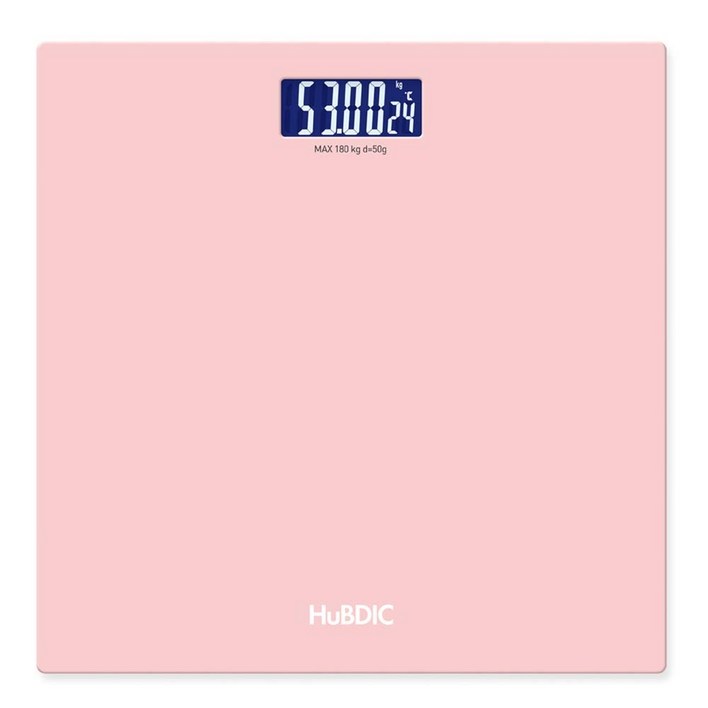 휴비딕 디지털 체중계 HUS-309(50g정밀측정/온도표시/체중증감표시)