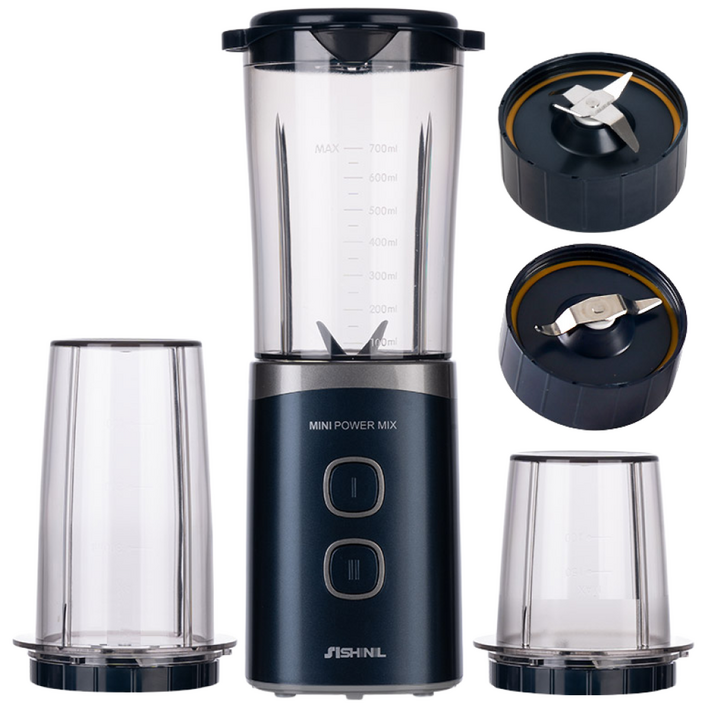 신일 푸드프로세서 멀티 믹서기 SMX200MKB, 올블랙