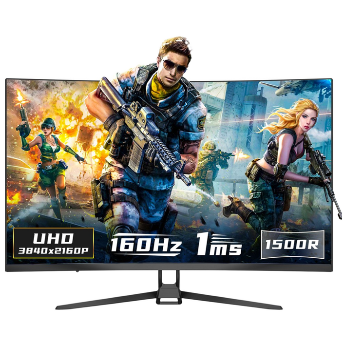 32인치 2K 울트라 와이드 1800R 커브 게이밍 모니터, QHD 180Hz 고사속, UHD 160Hz 스피커 내장, 4K 160Hz, 81cm