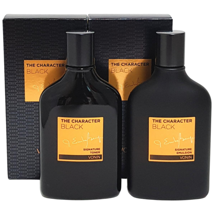 보닌 더 캐릭터 블랙 시그니처 토너  에멀전, 3세트
