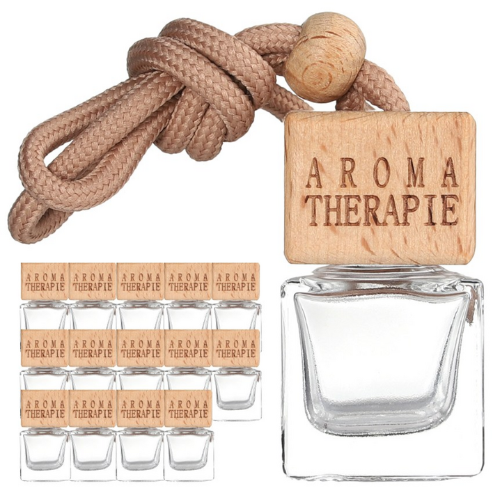 차량용 디퓨저 용기 우드사각 5ml 15개 공병 방향제 베이스, 본상품선택, 5ml, 15개