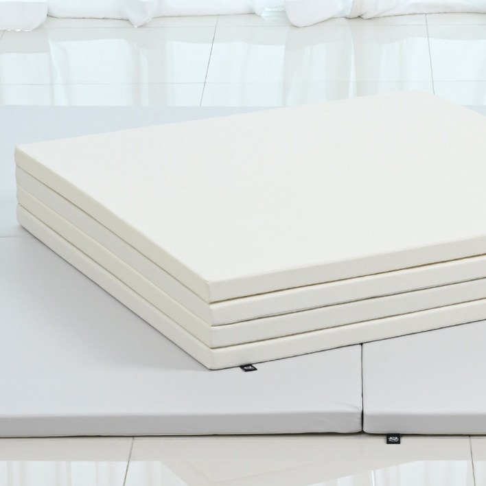 논슬립 유아매트 아기 놀이방 거실 복도 층간소음매트 폴더매트 비피프렌즈, 그레이