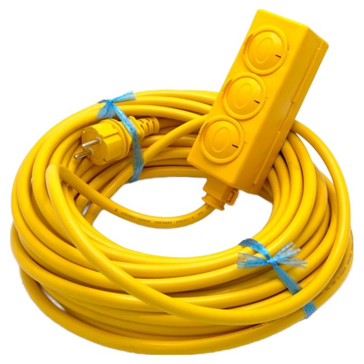 신성 전기 연장선 작업선 일반형 차단기형 1구 2구 1.5SQ, 1개