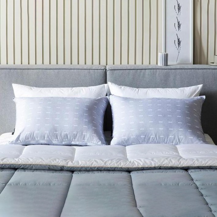 기절베개 속통 2p  커버 2p 세트, 그레이, 1세트