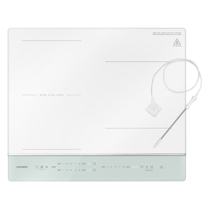 쿠쿠 빌트인 셰프스틱 화이트 인덕션 3구