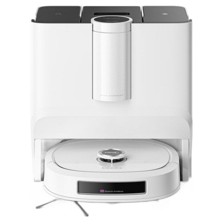 마이디어 올인원 물걸레 로봇청소기 세정제포함 W20, 화이트, W20