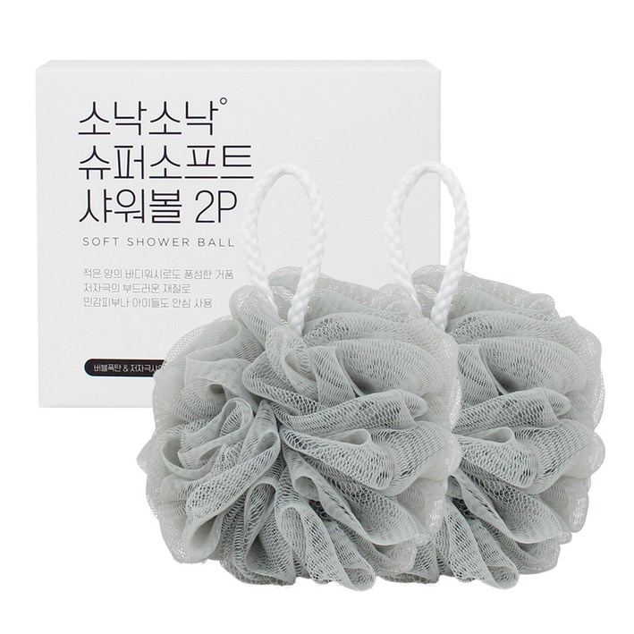 소낙소낙 슈퍼 소프트 샤워볼
