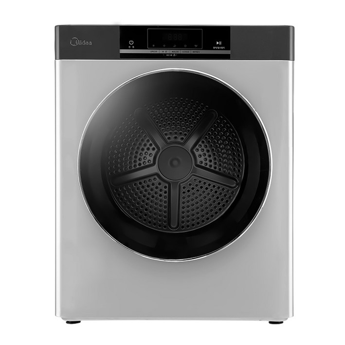미디어 미니 전기 의류 건조기 MDD02A25STKR 2.5kg 고객직접설치, MDD02A25STKR, 실버