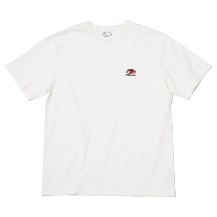 프룻오브더룸 USA COTTON 시그니처 프룻 래귤러 티셔츠