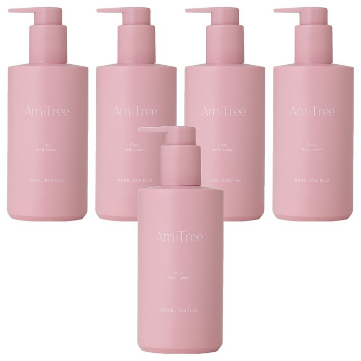 에이엠트리 플로라 바디로션, 300ml, 5개