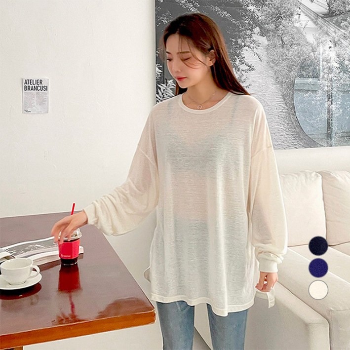 토마토팩토리 여성용 밀크 박시 티셔츠 토마토팩토리 여성용 밀크 박시 티셔츠