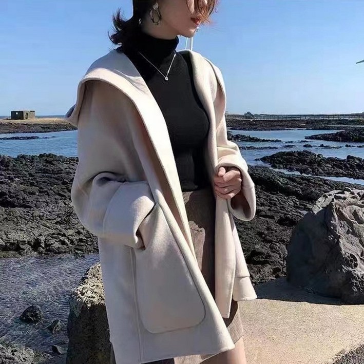 피어니스트 빅후드 오버핏 캐주얼 코트 피어니스트 빅후드 오버핏 캐주얼 코트