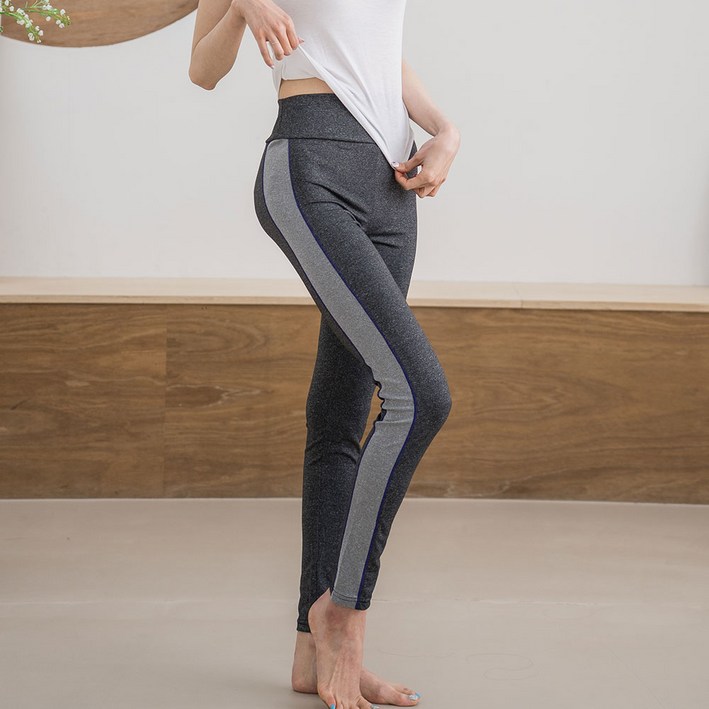 에이원 여성용 코트나 옆라인 9부 레깅스 66940