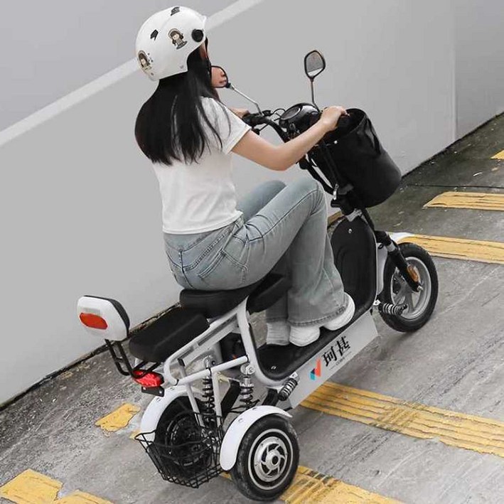 출퇴근용 삼륜 전기 자전거 배달용 고성능 3발 바이크