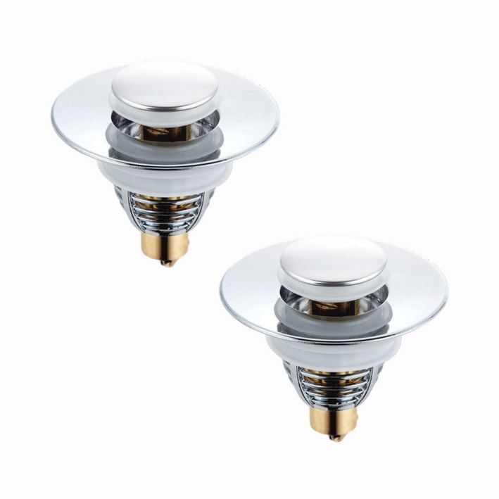 윤잇템 퍼펙트마개 세면대마개 물마개 부속품 자동팝업 배수관 교체, 2개