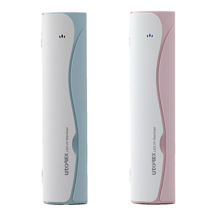 유토렉스 블라썸 UVC 휴대용 칫솔살균기 UTC32, 피치블라썸UTC32P 유토렉스 블라썸 UVC 휴대용 칫솔살균기 UTC32, 피치블라썸UTC32P