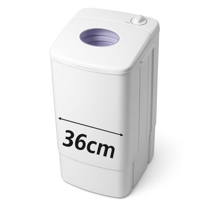 슬림하지만 강력한 매직씽고 7kg 대용량 탈수기 SDG70A 슬림핏 36cm  의류탈수 수영장  세차장  숙박업소  펜션  세탁소  헬스장  식당  업소용