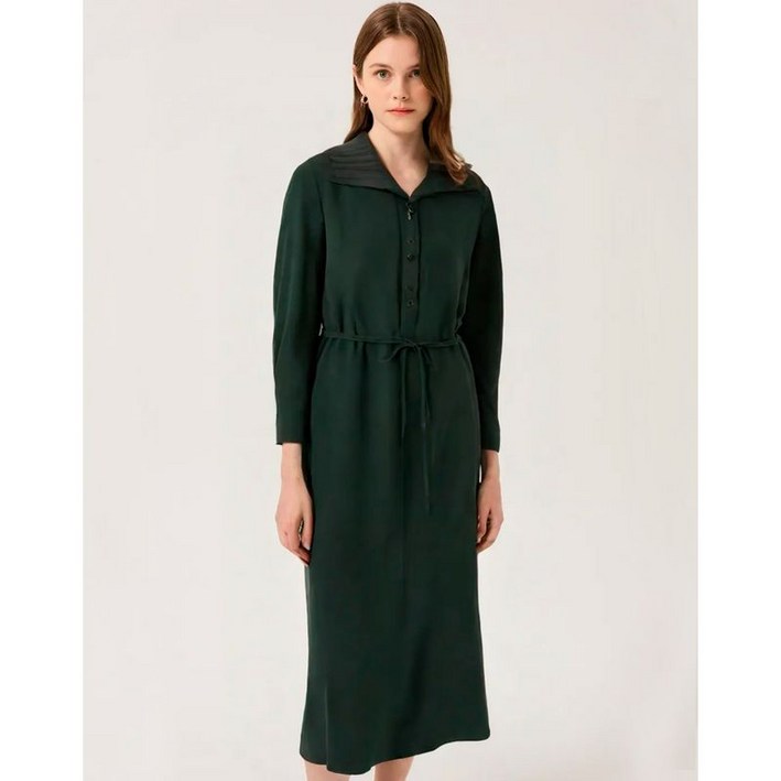 정품발송 레노마레이디 더레노마 니트 카라 벨트 원피스-CC31OP820 347715