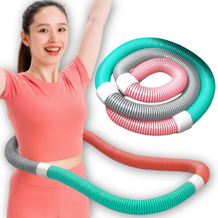 라이프앤컴 SNS 대란템 정품 뱃살 다이어트 스프링 훌라후프