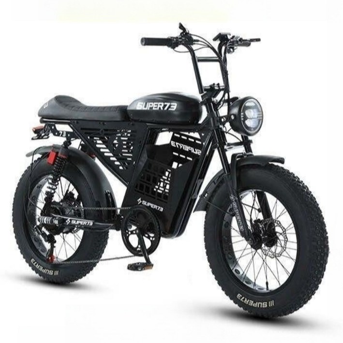 피닉스 오프로드 전기자전거 로드자전거 픽시자전거 클래식전기자전거 자토바이, 블랙RXS 13ah/50-55km / 업그레이드 홀 모, 48V