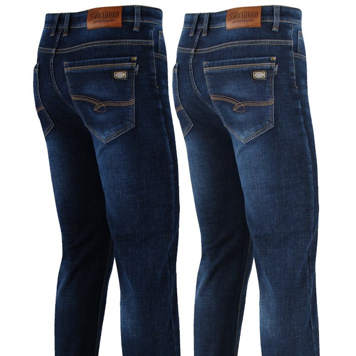 2장 봄여름 남성 캐주얼 스판 청바지 기본 데님 팬츠 긴바지 하의 J387