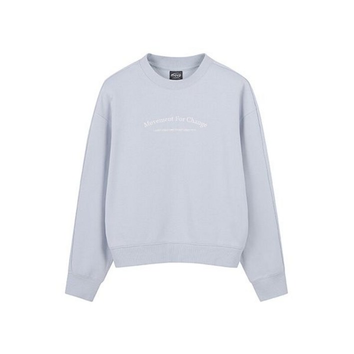 [백화점정품] 25년SS 폴햄 POLHAM 여성 무브 플리스 크롭 레터링 맨투맨 티셔츠(PHE4TR2700)