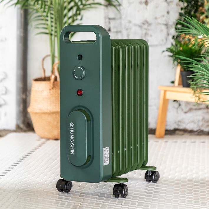 흥신 가정용 라디에이터 50주년 그린에디션(절전형) 오르씨 국산 전기난로