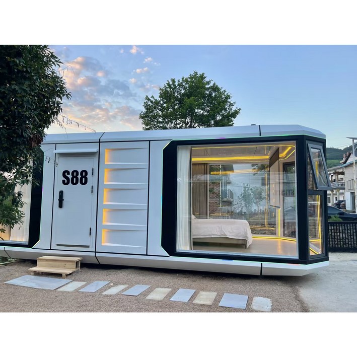 듀얼텍모듈러하우징 8.7평 스페이스하우스 조립식주택 이동식주택 전원주택 캡슐 S88